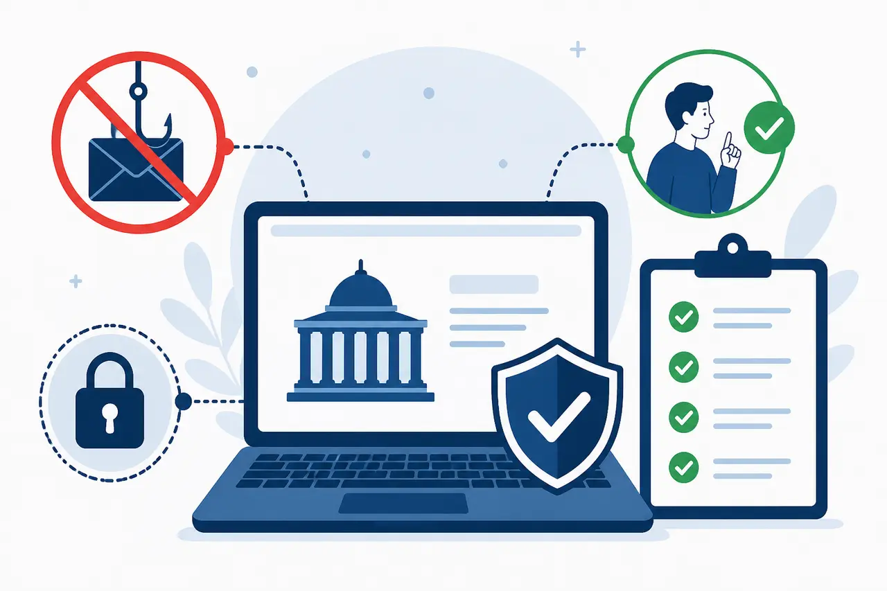 Online Safety Tips for Government Portal