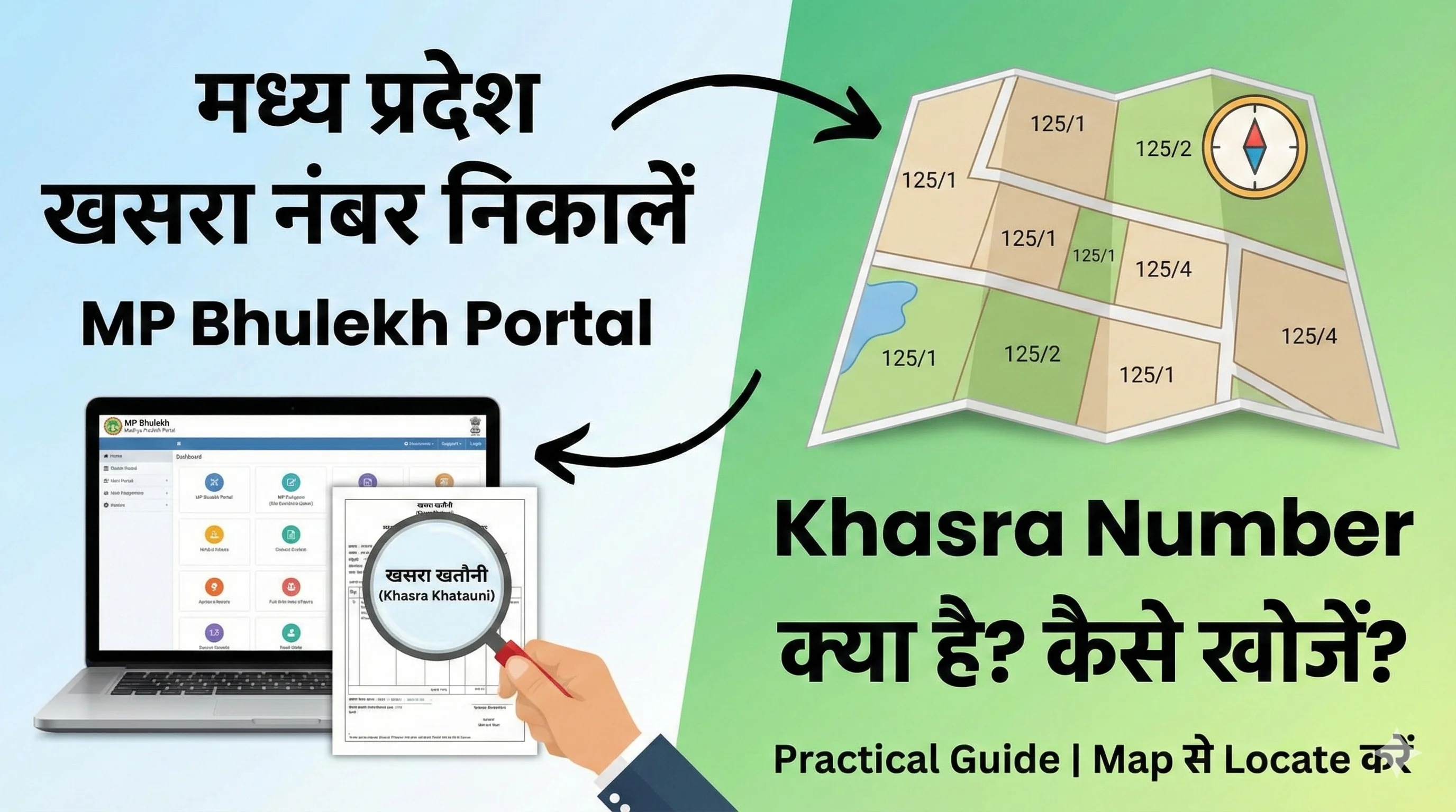 Khasra Number कैसे निकालें?